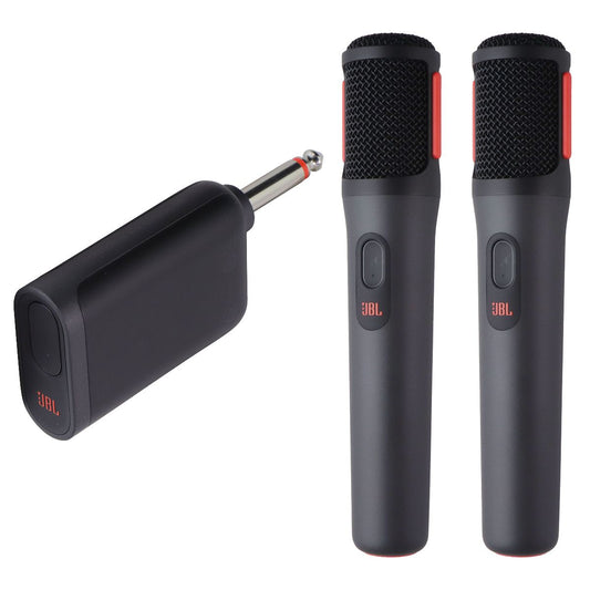 JBL PartyBox Wireless Mic - Digital Wireless Microphones (Pack of 2) - Black Computer Accessories - Microphones JBL - Simple Cell Bulk Wholesale Pricing - USA Seller