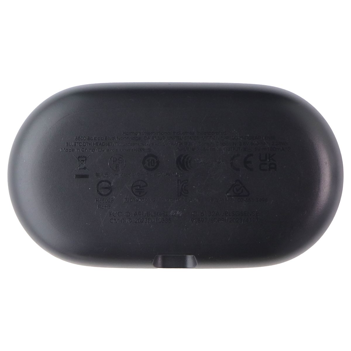 JBL Replacement SoundGear Sense Earbuds CASE - Black (CASE ONLY) Portable Audio & Headphones - Replacement Parts & Tools JBL - Simple Cell Bulk Wholesale Pricing - USA Seller