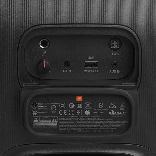 JBL PartyBox Encore Essential - Light-Up Splash-Proof Speaker - Black Cell Phone - Audio Docks & Speakers JBL - Simple Cell Bulk Wholesale Pricing - USA Seller