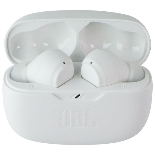 JBL Vibe Beam True Wireless Headphones & Charging Case - White Portable Audio - Headphones JBL - Simple Cell Bulk Wholesale Pricing - USA Seller