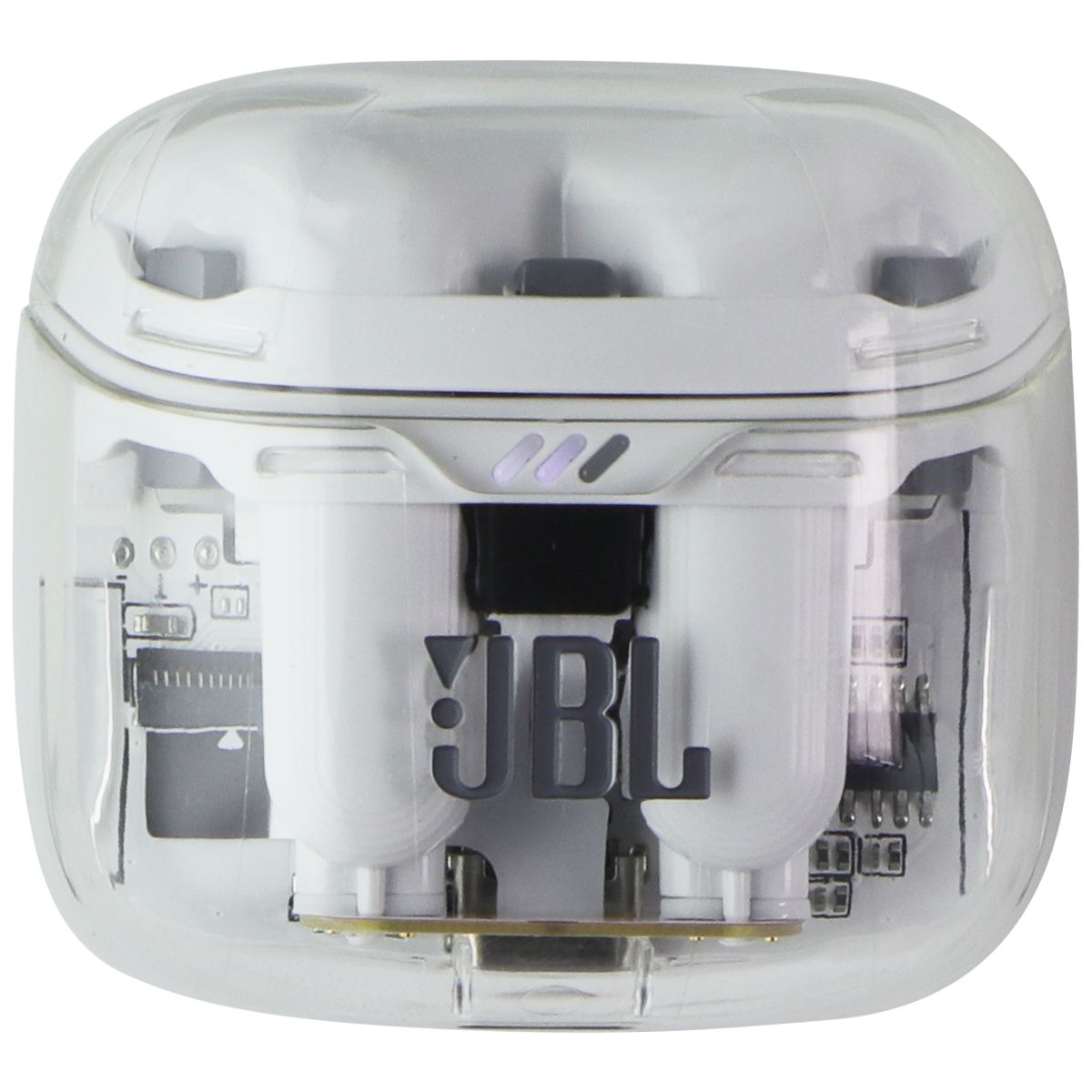 JBL Tune Flex Noise Cancelling Wireless Earbuds - Ghost Edition White (Clear) Portable Audio - Headphones JBL - Simple Cell Bulk Wholesale Pricing - USA Seller