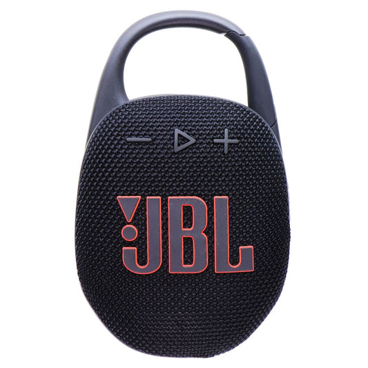 JBL Clip 5 - 10W Portable Wireless Bluetooth Speaker w/ 12 Hour Playtime - Black iPod, Audio Player Accessories - Audio Docks & Mini Speakers JBL - Simple Cell Bulk Wholesale Pricing - USA Seller