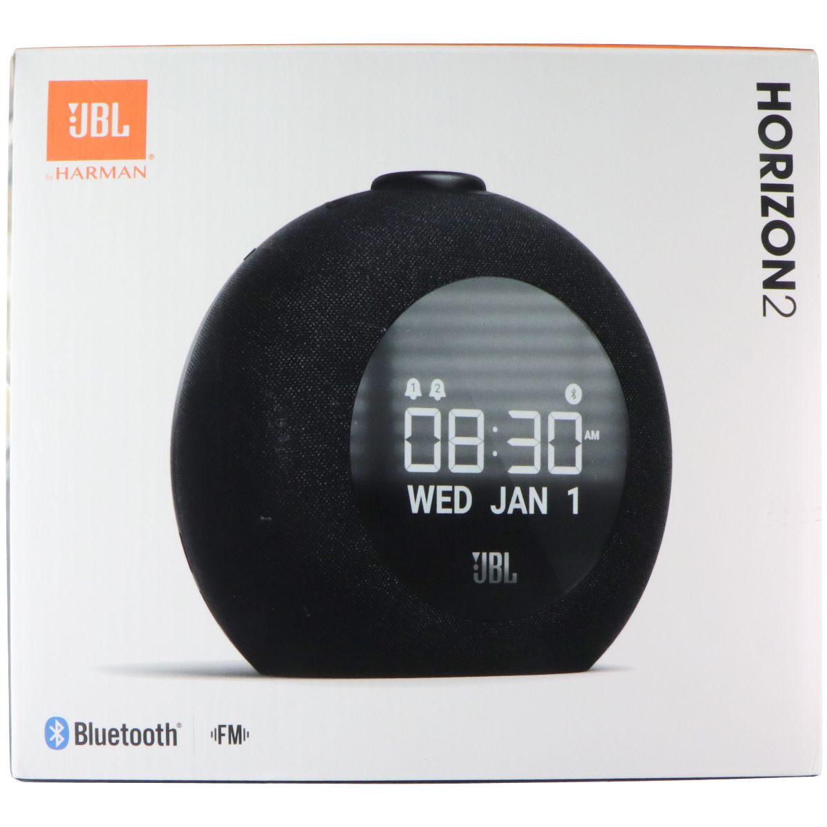 JBL Horizon 2 Bluetooth Clock Radio Speaker - Black (JBLHORIZON2BLKAM) Digital Clocks & Clock Radios JBL - Simple Cell Bulk Wholesale Pricing - USA Seller