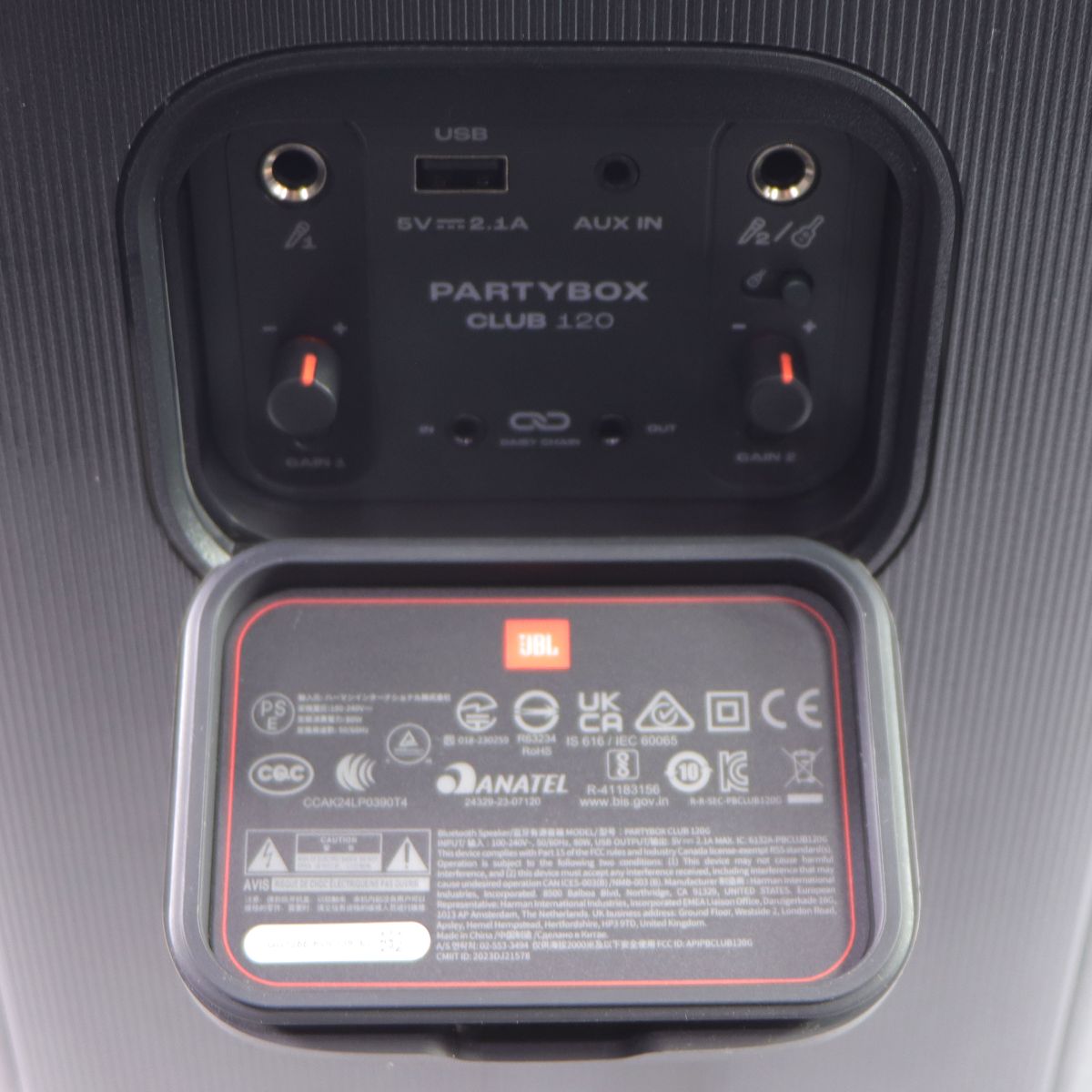 JBL PartyBox Club 120 - Portable Party Speaker with Handle & LED Lights - Black Home Multimedia - Home Speakers & Subwoofers JBL - Simple Cell Bulk Wholesale Pricing - USA Seller