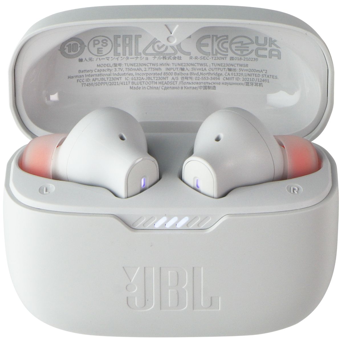 JBL Tune 230NC TWS True Wireless In-Ear Noise Cancelling Headphones - White Portable Audio - Headphones JBL - Simple Cell Bulk Wholesale Pricing - USA Seller