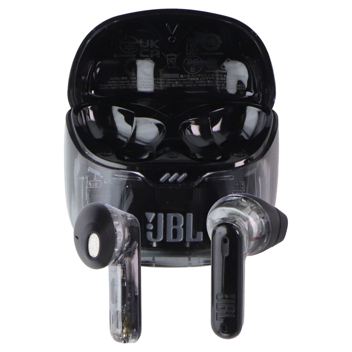 JBL Tune Flex True Wireless Noise Cancelling In-Ear Earbuds - Ghost Black Portable Audio - Headphones JBL - Simple Cell Bulk Wholesale Pricing - USA Seller
