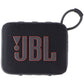 JBL Go 4 Ultra-Portable Waterproof and Dustproof Bluetooth Speaker - Black Cell Phone - Audio Docks & Speakers JBL - Simple Cell Bulk Wholesale Pricing - USA Seller