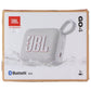 JBL Go 4 Ultra-Portable Waterproof and Dustproof Bluetooth Speaker - White