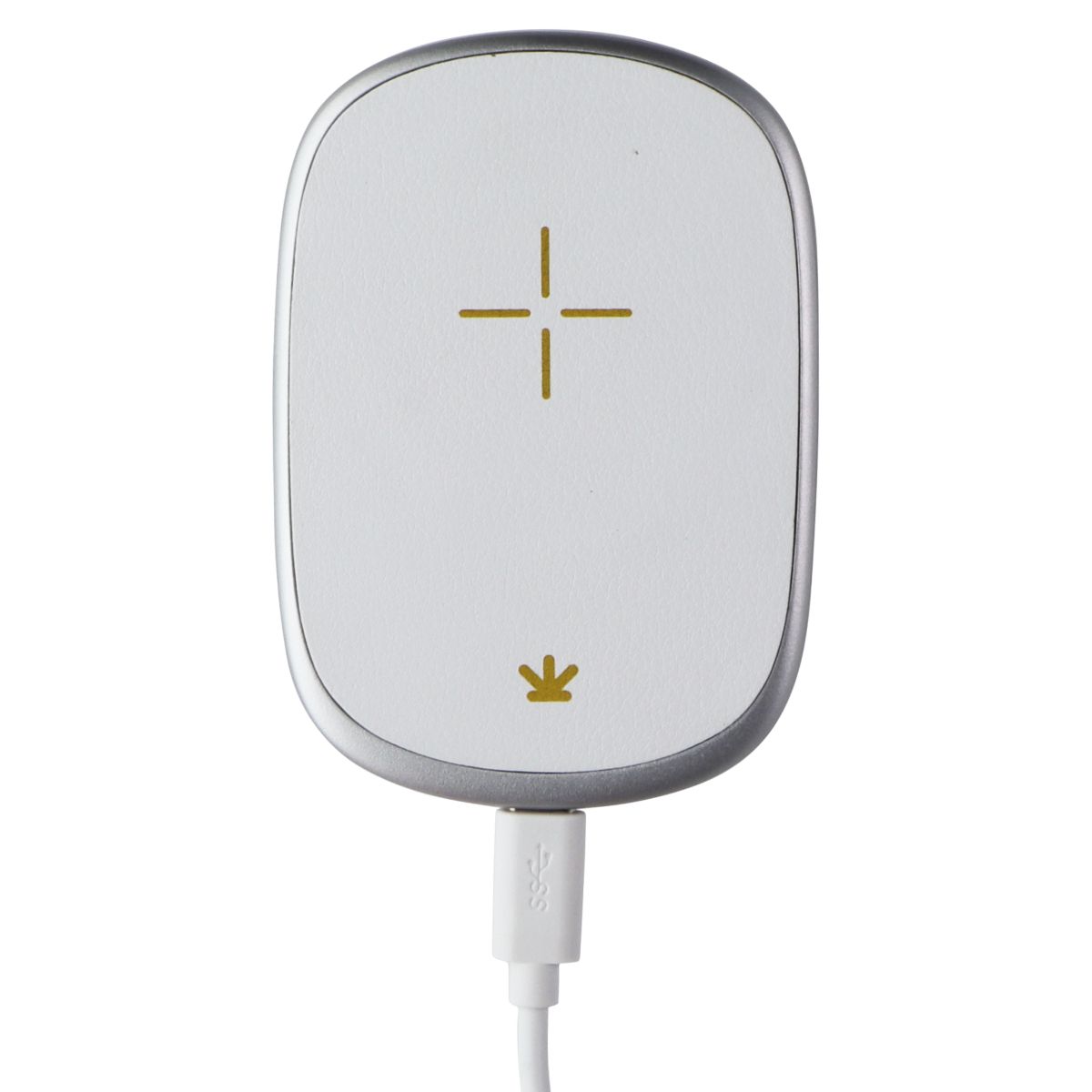 Jewel Magnetic 15W Powered Wireless Charging Car Mount - White Cell Phone - Chargers & Cradles JEWEL - Simple Cell Bulk Wholesale Pricing - USA Seller