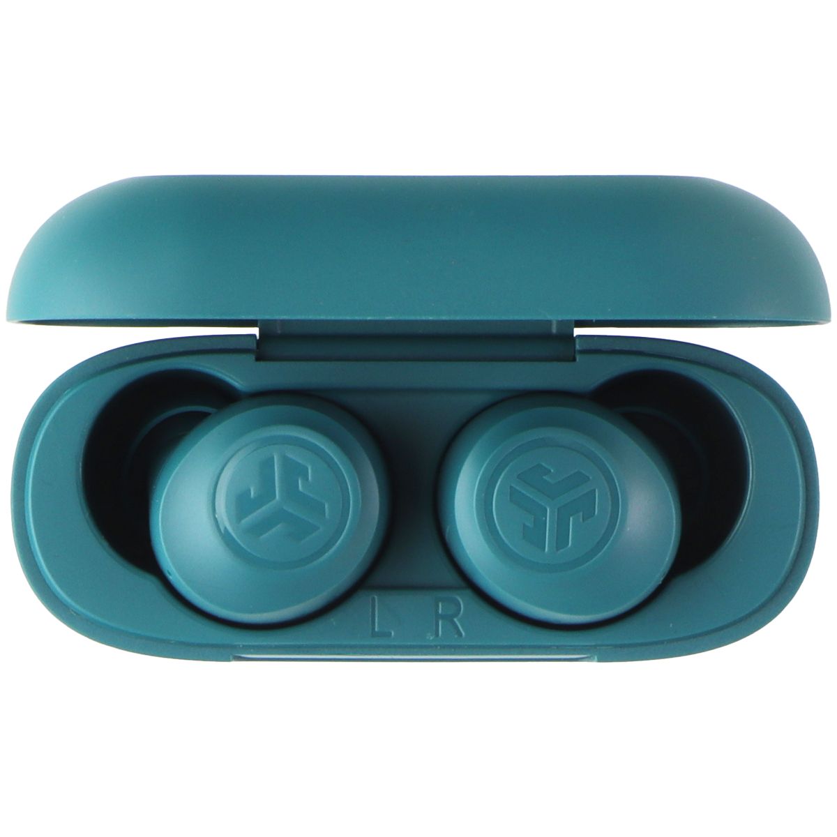 JLab Go Air Pop True Wireless Earbud Headphones with Charging Case - Teal Cell Phone - Headsets JLAB - Simple Cell Bulk Wholesale Pricing - USA Seller
