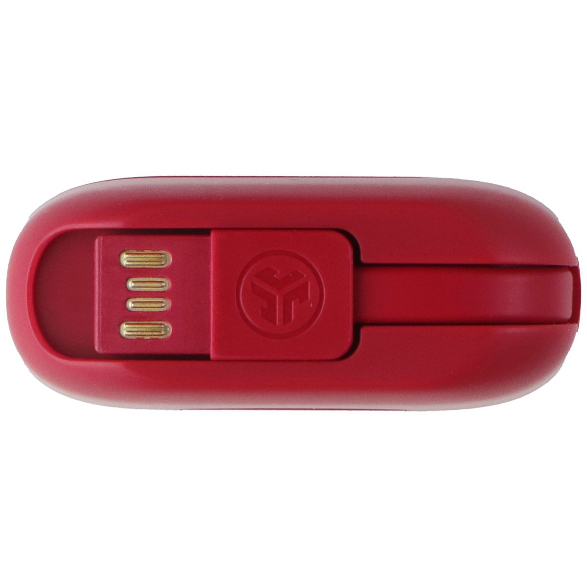 JLab Go Air Pop True Wireless Earbud Headphones with Charging Case - Rose Red Portable Audio - Headphones JLAB - Simple Cell Bulk Wholesale Pricing - USA Seller