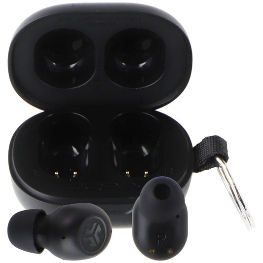 JLab JBuds Mini True Wireless Bluetooth Earbuds + Charging Case - Charcoal Black