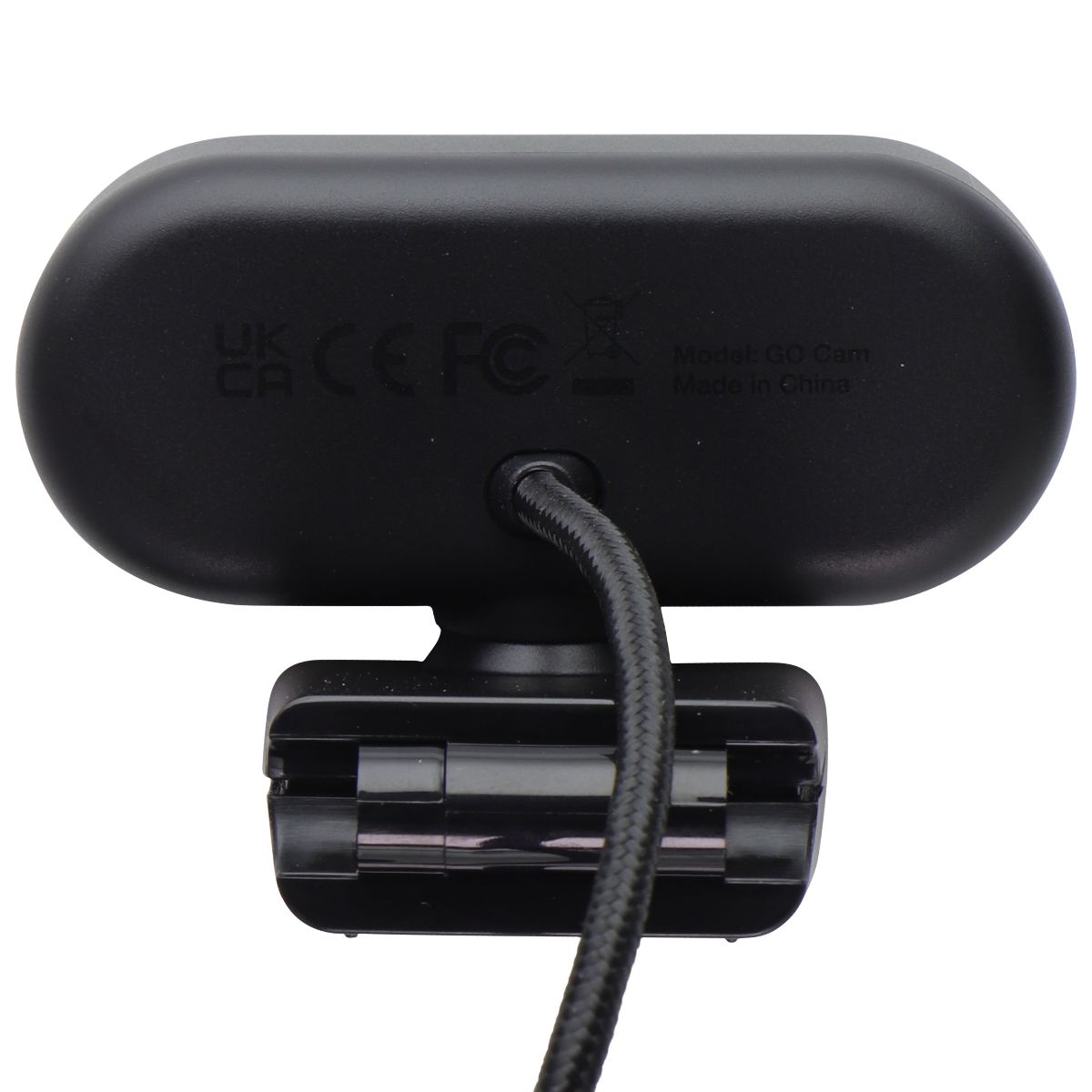 JLAB Go Cam (1080 HD) Wired USB-A Clip-On Webcam for PC/MAC/Chromebook - Black Computer Accessories - Webcams JLAB - Simple Cell Bulk Wholesale Pricing - USA Seller