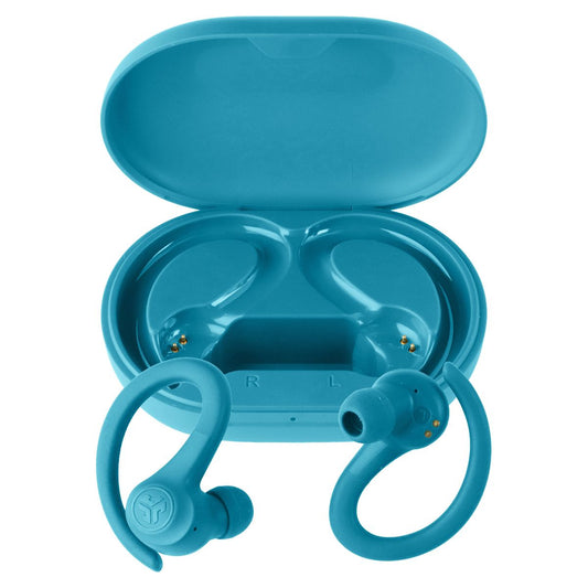 JLab Go Air Sport Wireless Workout Earbuds + Charging Case - Teal Portable Audio - Headphones JLAB - Simple Cell Bulk Wholesale Pricing - USA Seller