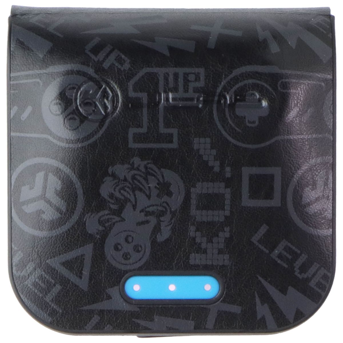 JLab Replacement Charging Case for JBuds Air Play Headphones - Black/Blue Portable Audio - Headphones JLAB - Simple Cell Bulk Wholesale Pricing - USA Seller