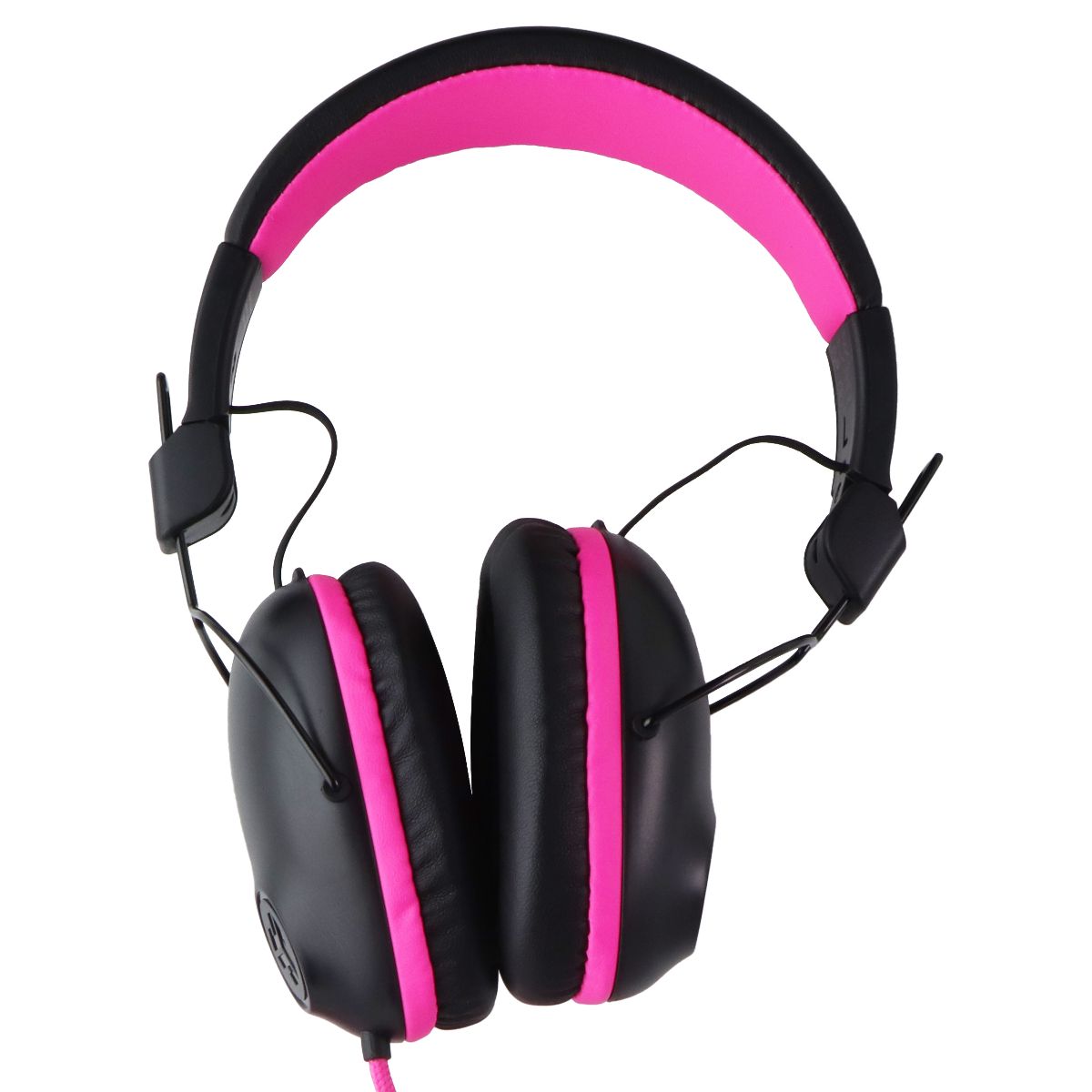 JLAB JBuddies Pro (3.5mm) Wired Over-Ear Kids Headphones - Black / Pink Portable Audio - Headphones JLAB - Simple Cell Bulk Wholesale Pricing - USA Seller