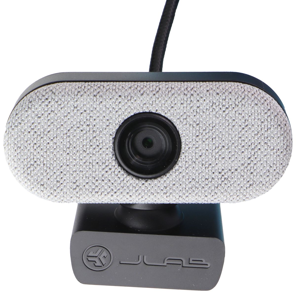 JLAB Go Cam (1080 HD) Wired USB-A Clip-On Webcam for PC/MAC/Chromebook - White