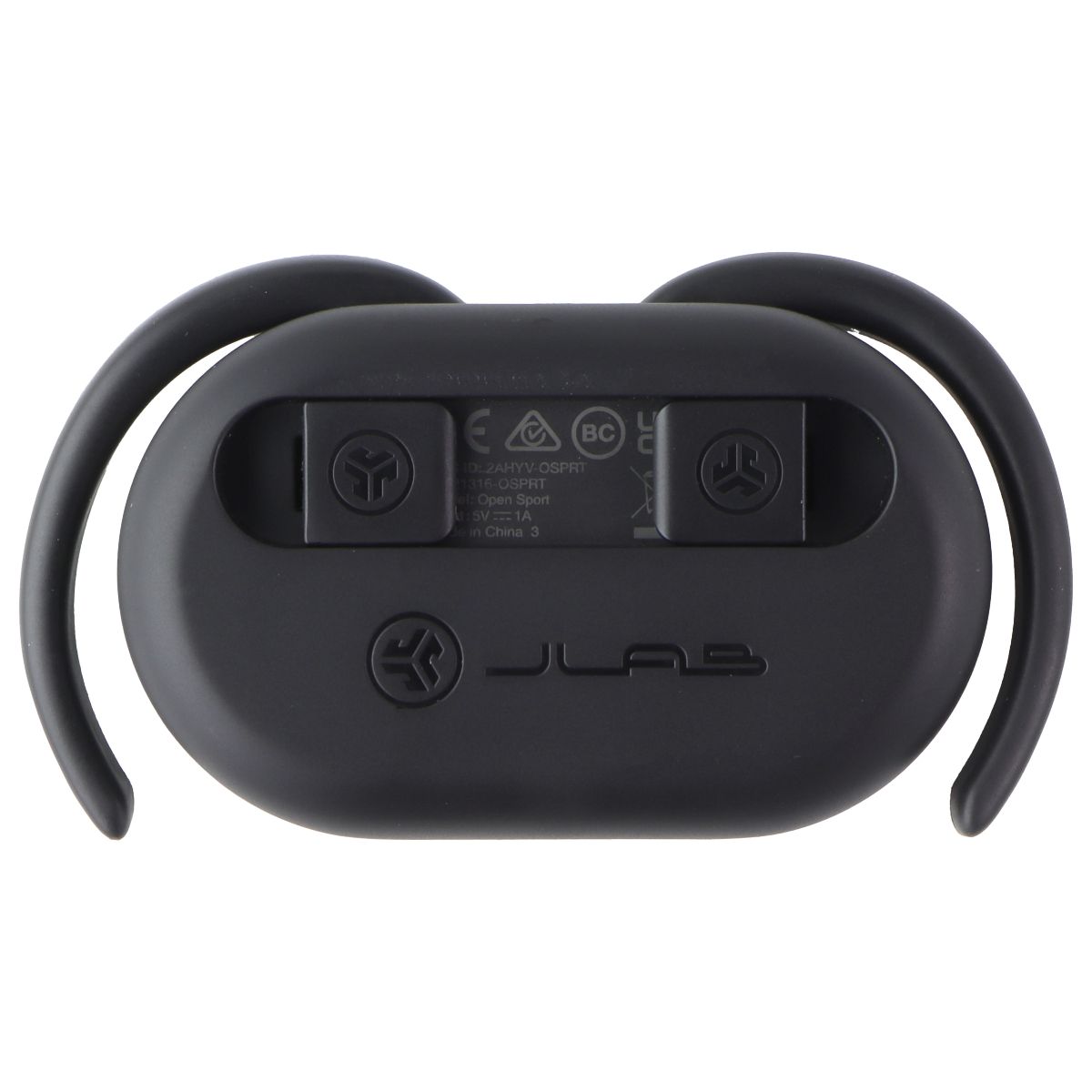 JLab OpenSport Open-Ear Wireless Earbuds - Black (EBOPENSPRTRBLK82) Portable Audio - Headphones JLAB - Simple Cell Bulk Wholesale Pricing - USA Seller