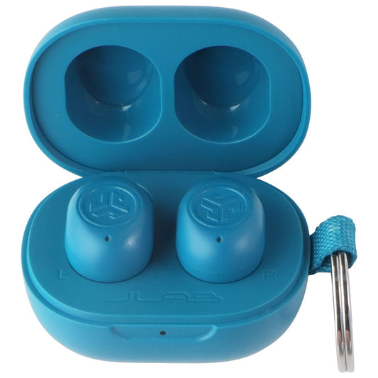 JLab JBuds Mini True Wireless Bluetooth Earbuds + Charging Case - Aqua Teal Portable Audio - Headphones JLAB - Simple Cell Bulk Wholesale Pricing - USA Seller