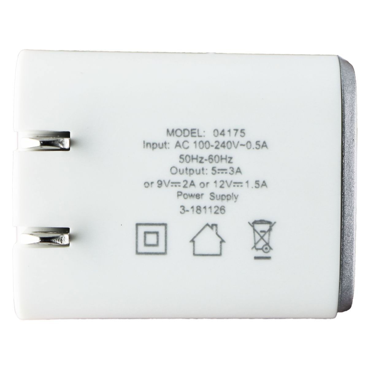 Just Wireless (18W) Lightning 8-Pin to USB-C MFi Wall Charger (6FT) - White Cell Phone - Chargers & Cradles Just Wireless - Simple Cell Bulk Wholesale Pricing - USA Seller