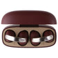 JVC (HA-NP1T) Nearphones Bluetooth Open-Ear Cuff Style Earbuds - Maroon