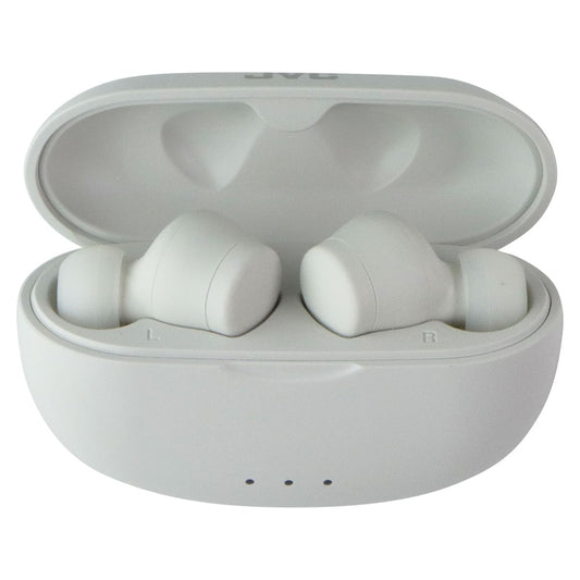JVC Gumy True Wireless Bluetooth Earbuds with Charging Case - White (HA-A7T2) Portable Audio - Headphones JVC - Simple Cell Bulk Wholesale Pricing - USA Seller