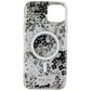 Kate Spade Case for MagSafe for Apple iPhone 15 Plus - Black/White Multi Floral
