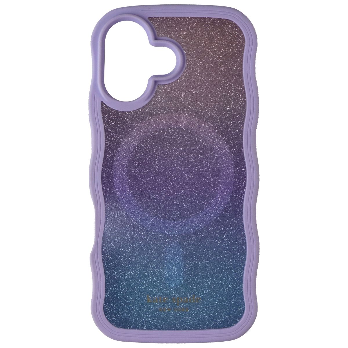 Kate Spade Wavy Case for MagSafe for Apple iPhone 17 - Opal Glitter