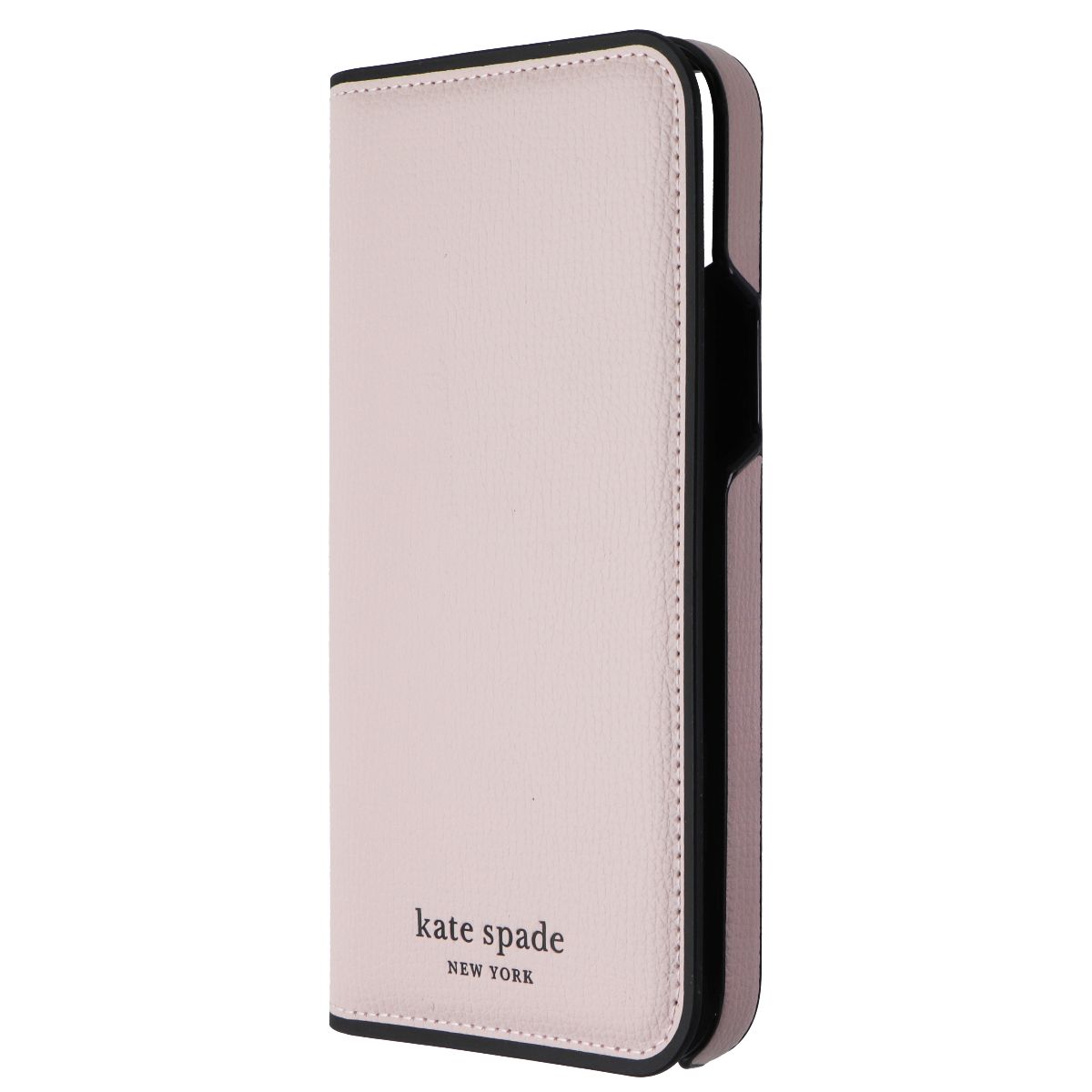 Kate Spade Wrap Folio Case for Apple iPhone 14 Plus - Pale Vellum/Black Bumper Cell Phone - Cases, Covers & Skins Kate Spade - Simple Cell Bulk Wholesale Pricing - USA Seller