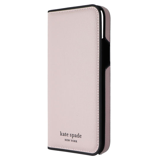 Kate Spade Wrap Folio Case for Apple iPhone 14 Plus - Pale Vellum/Black Bumper Cell Phone - Cases, Covers & Skins Kate Spade - Simple Cell Bulk Wholesale Pricing - USA Seller