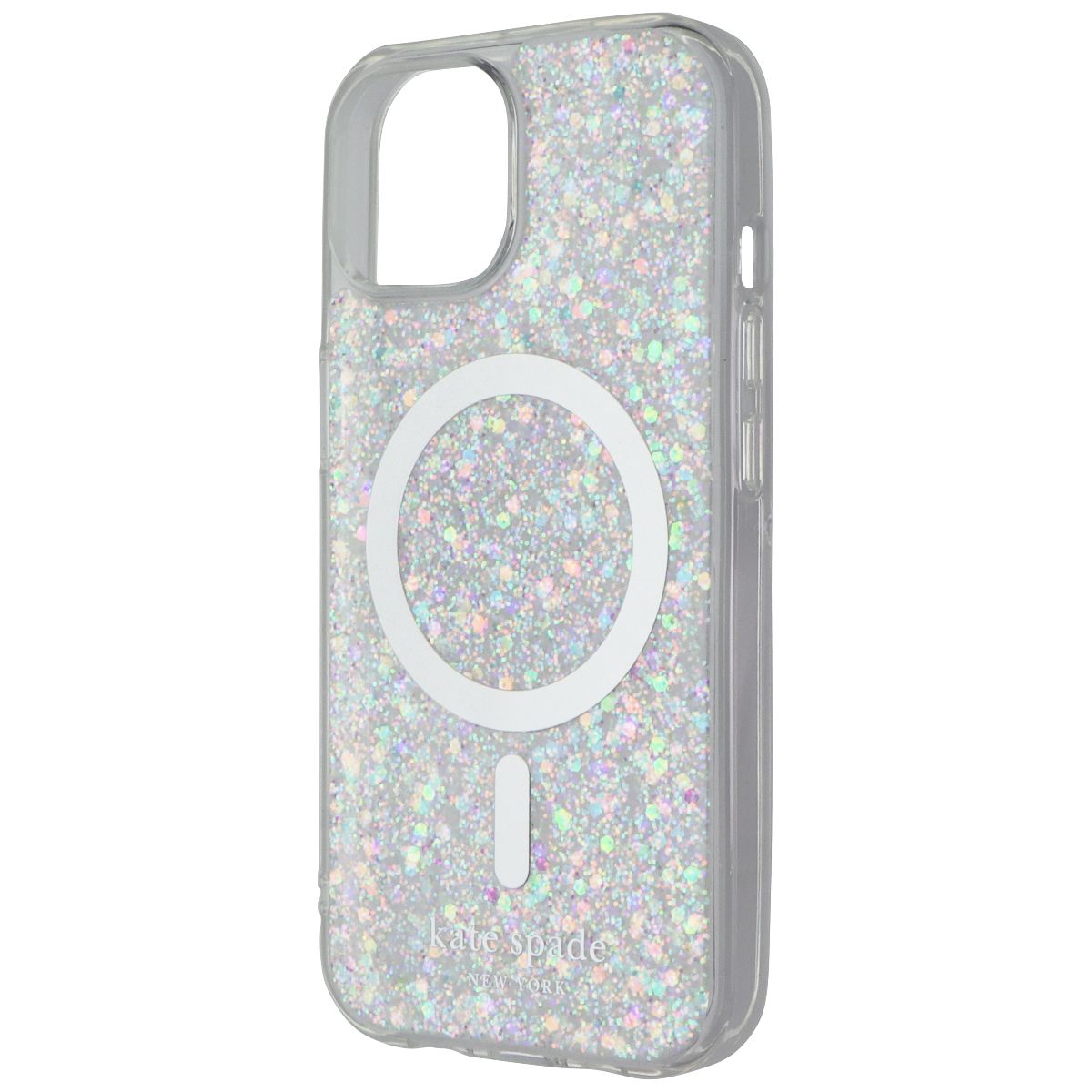 Kate Spade Case for MagSafe for Apple iPhone 15/14/13 Chunky Glitter Iridescent Cell Phone - Cases, Covers & Skins Kate Spade    - Simple Cell Bulk Wholesale Pricing - USA Seller