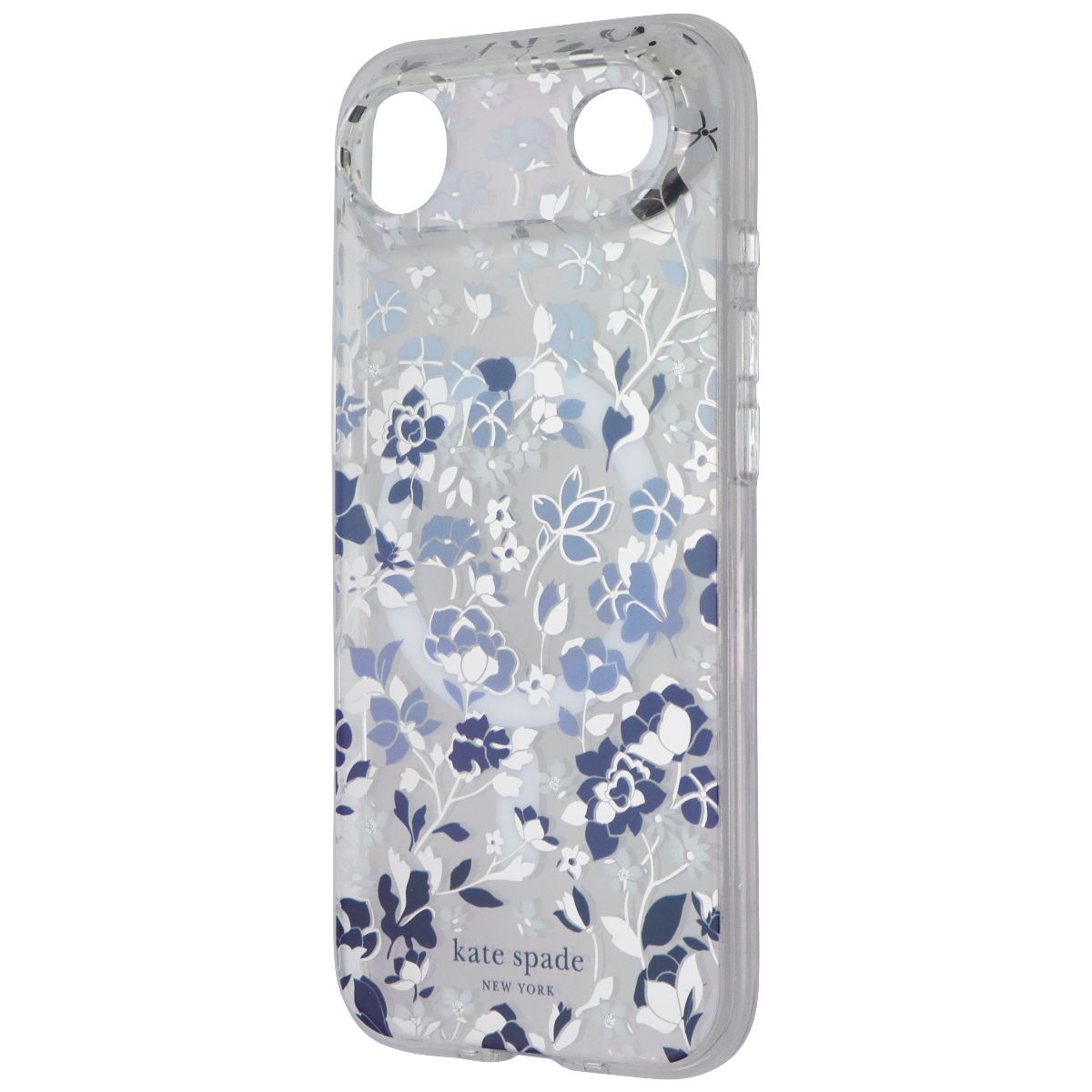 Kate Spade Protective Case for MagSafe for iPhone 17 Air - Flowerbed Blue Gems