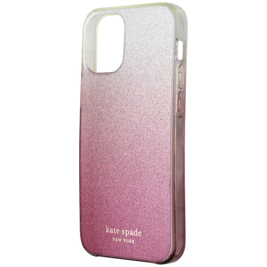 Kate Spade Protective Hardshell Case for iPhone 12 mini - Pink Ombre Glitter Cell Phone - Cases, Covers & Skins Kate Spade New York - Simple Cell Bulk Wholesale Pricing - USA Seller