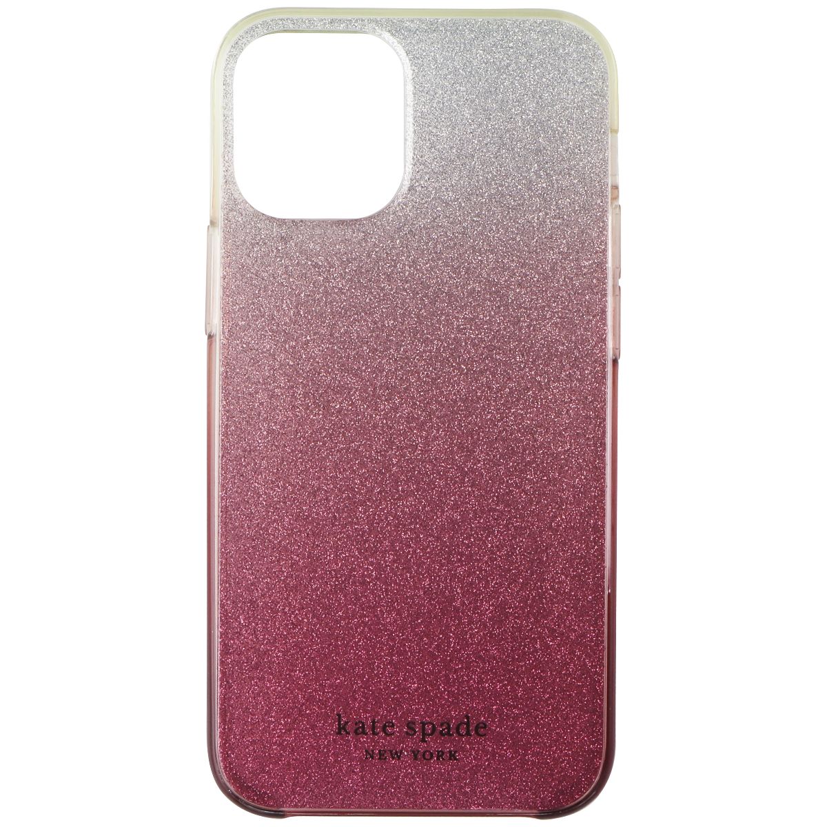 Kate Spade Protective Hardshell Case for iPhone 12 mini - Pink Ombre Glitter Cell Phone - Cases, Covers & Skins Kate Spade New York - Simple Cell Bulk Wholesale Pricing - USA Seller