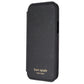 Kate Spade Wrap Folio Case for Apple iPhone 12 / 12 Pro - Black Hearts & Clovers Cell Phone - Cases, Covers & Skins Kate Spade - Simple Cell Bulk Wholesale Pricing - USA Seller