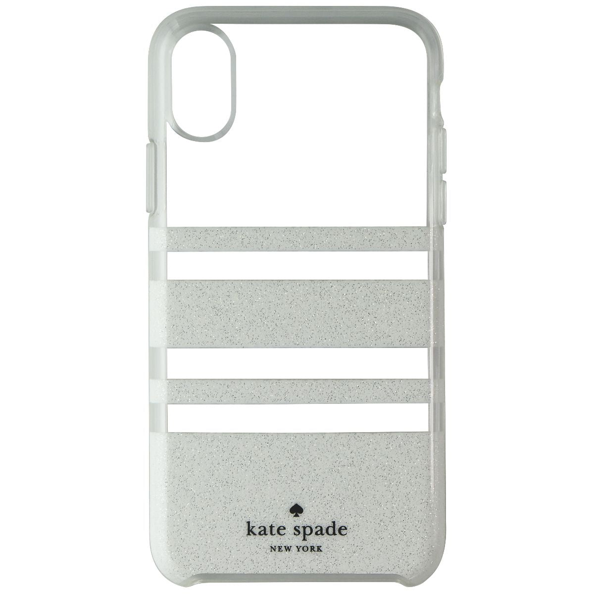 Kate Spade Protective Hardshell Case for iPhone Xs/X - Clear/Charlotte Stripe Cell Phone - Cases, Covers & Skins Kate Spade New York - Simple Cell Bulk Wholesale Pricing - USA Seller