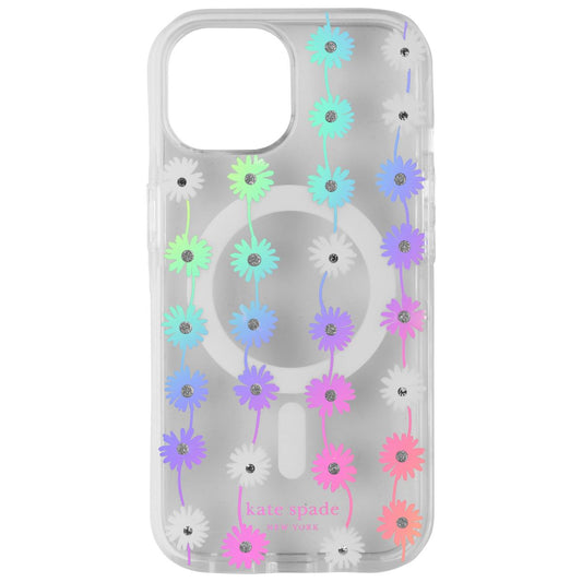 Kate Spade Case for MagSafe for Apple iPhone 15/14/13 - Daisy Chain Iridescent