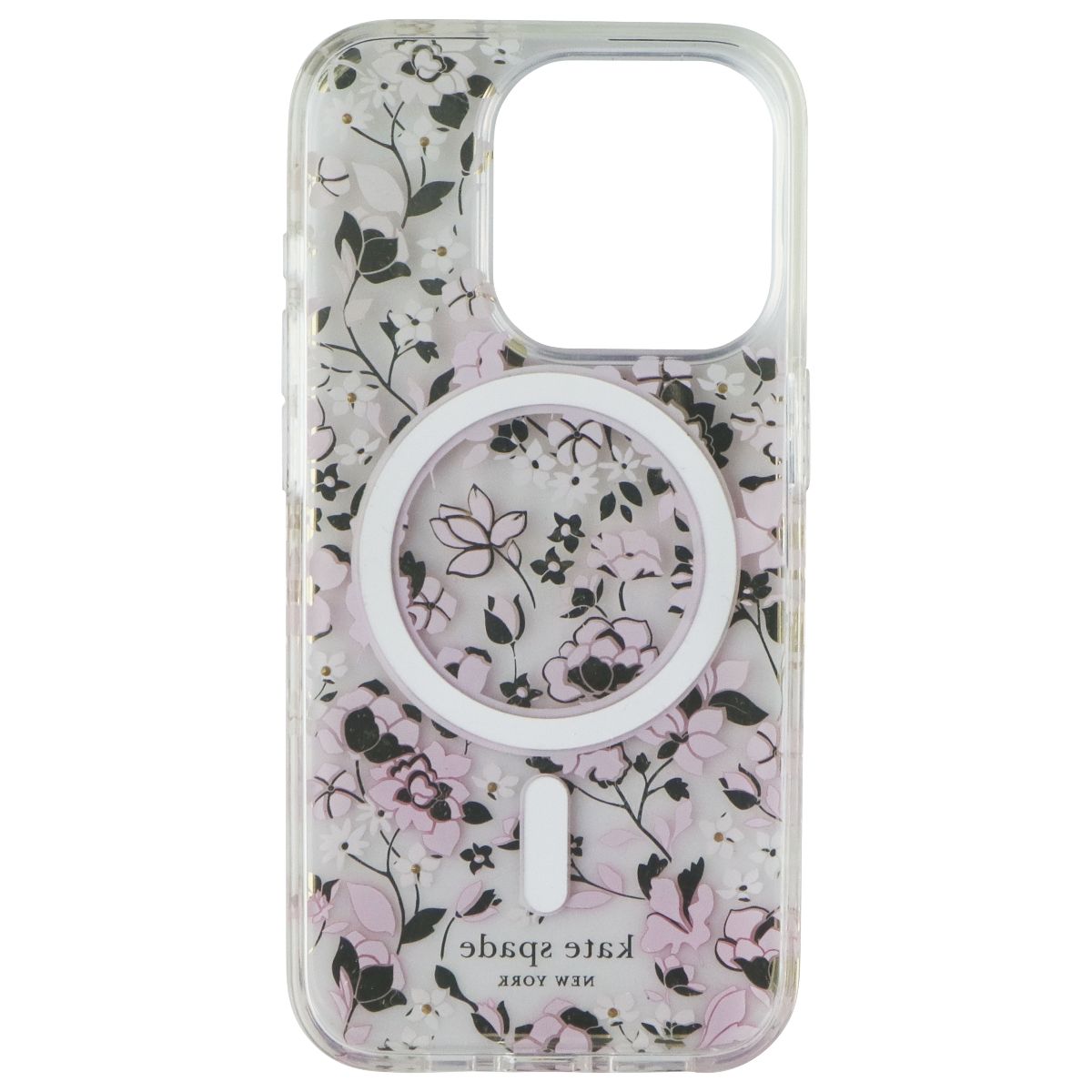 Kate Spade Protective Case for MagSafe for iPhone 15 Pro - Flowerbed Pink Ombre Cell Phone - Cases, Covers & Skins Kate Spade - Simple Cell Bulk Wholesale Pricing - USA Seller