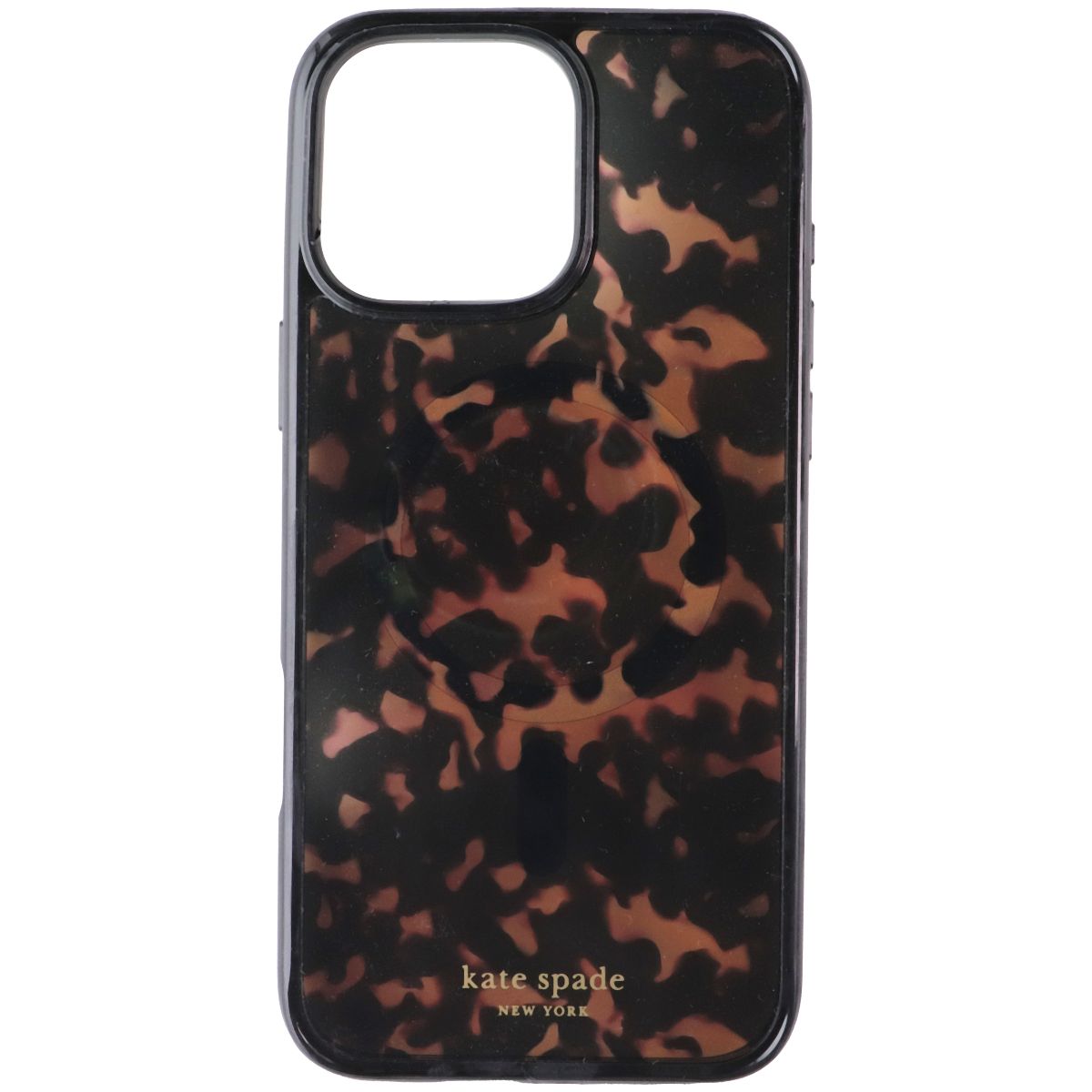 Kate Spade Protective Case for MagSafe for iPhone 16 Pro Max Case - Tortoise