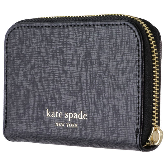 Kate Spade Devin Zip Magnetic Wallet for MagSafe Devices - Midnight Black Cell Phone - Mounts & Holders Kate Spade - Simple Cell Bulk Wholesale Pricing - USA Seller