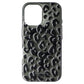 Kate Spade Protective Case for MagSafe for iPhone 16 - Black City Leopard