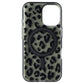 Kate Spade Protective Case for MagSafe for iPhone 16 - Black City Leopard