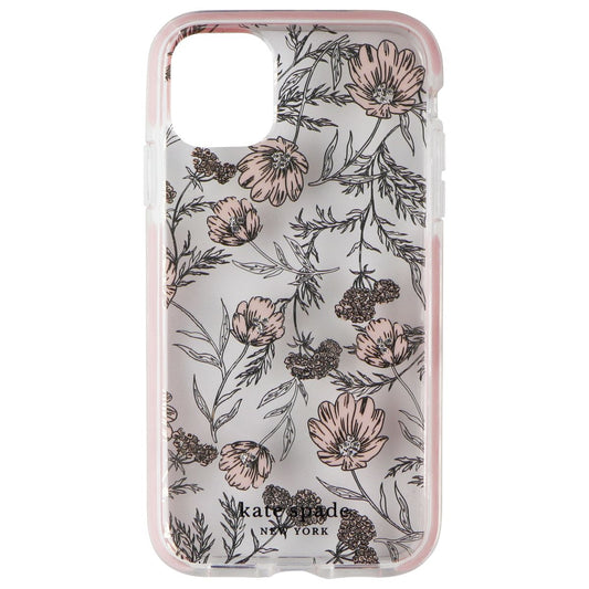 Kate Spade Defensive Hardshell Case for Apple iPhone 11 - Blossom Pink/Gold Gems Cell Phone - Cases, Covers & Skins Kate Spade - Simple Cell Bulk Wholesale Pricing - USA Seller