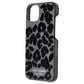 Kate Spade Wrap Folio Series Case for Apple iPhone 13 - Leopard Flocked Black Cell Phone - Cases, Covers & Skins Kate Spade New York - Simple Cell Bulk Wholesale Pricing - USA Seller