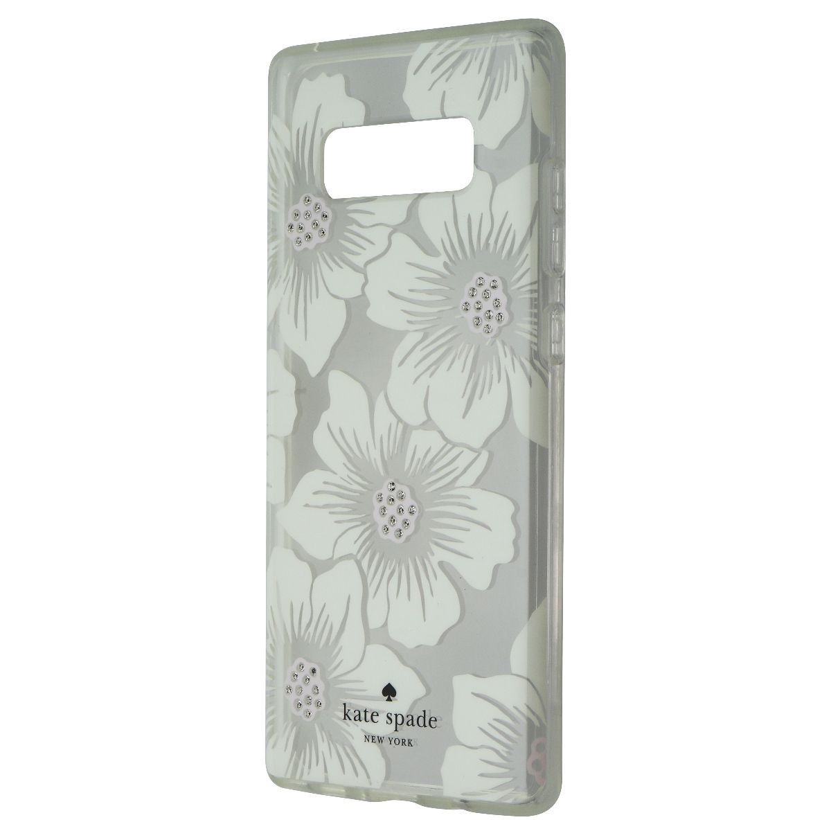 Kate Spade Flexible Hardshell Case for Samsung Galaxy Note8 - HollyHock Clear Cell Phone - Cases, Covers & Skins Kate Spade New York - Simple Cell Bulk Wholesale Pricing - USA Seller
