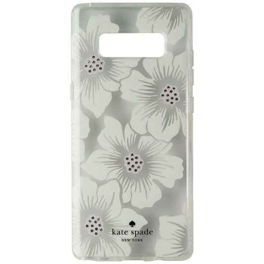 Kate Spade Flexible Hardshell Case for Samsung Galaxy Note8 - HollyHock Clear