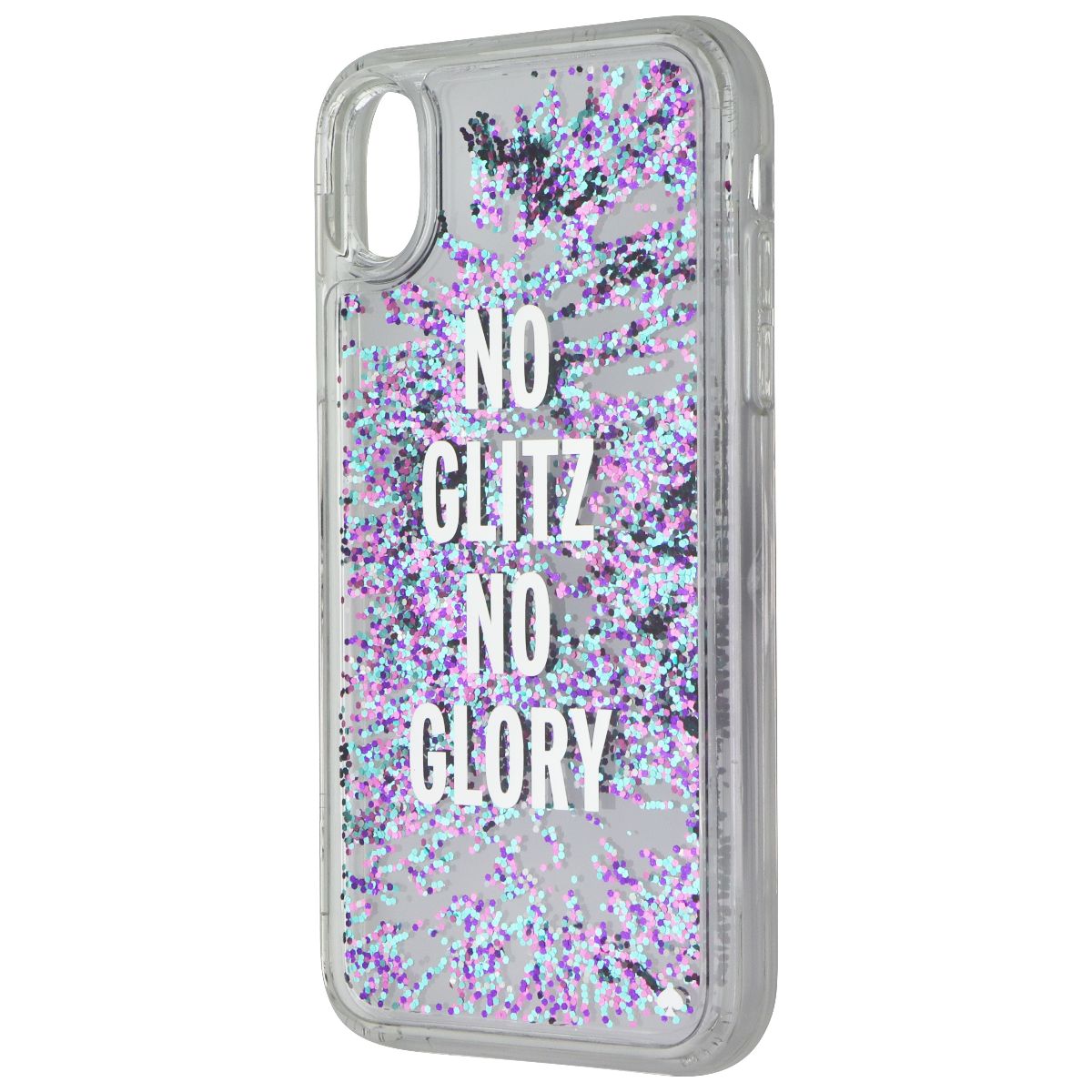 Kate Spade Liquid Glitter Series Case for Apple iPhone XR - No Glitz No Glory Cell Phone - Cases, Covers & Skins Kate Spade - Simple Cell Bulk Wholesale Pricing - USA Seller