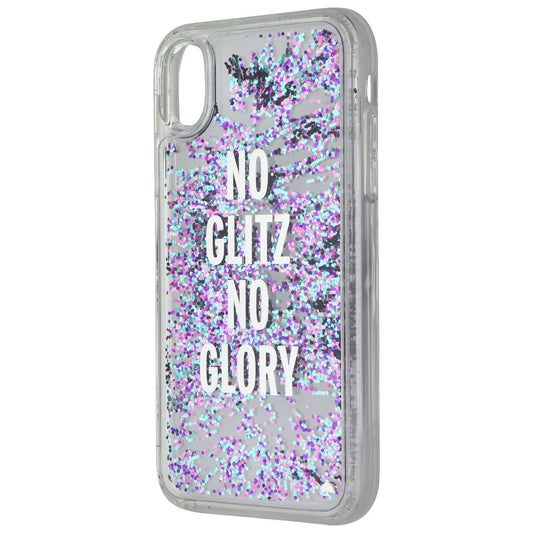 Kate Spade Liquid Glitter Series Case for Apple iPhone XR - No Glitz No Glory Cell Phone - Cases, Covers & Skins Kate Spade - Simple Cell Bulk Wholesale Pricing - USA Seller