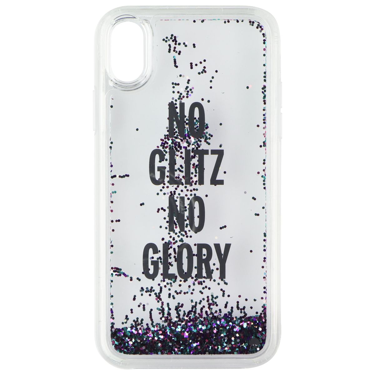Kate Spade Liquid Glitter Series Case for Apple iPhone XR - No Glitz No Glory Cell Phone - Cases, Covers & Skins Kate Spade - Simple Cell Bulk Wholesale Pricing - USA Seller
