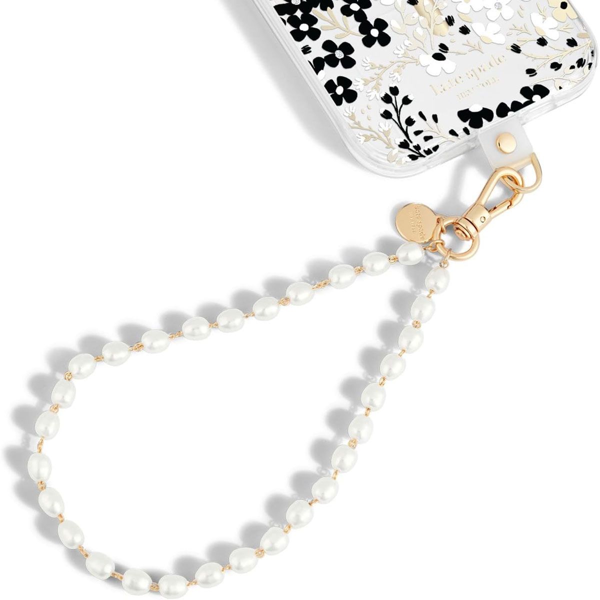 Kate Spade New York Phone Charm Detachable Lanyard - Sea Pearl Cell Phone - Other Accessories Kate Spade - Simple Cell Bulk Wholesale Pricing - USA Seller